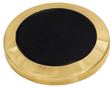 Gold Disc Paperweight